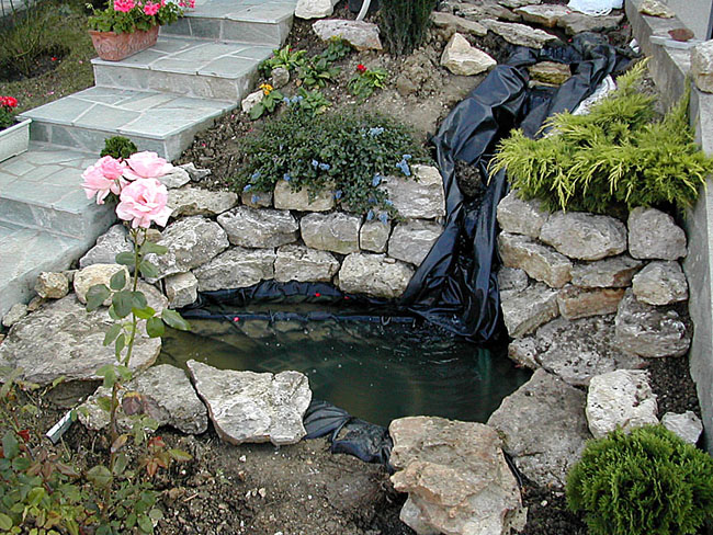 construire un petit bassin de jardin avec cascade - Bassin de jardin